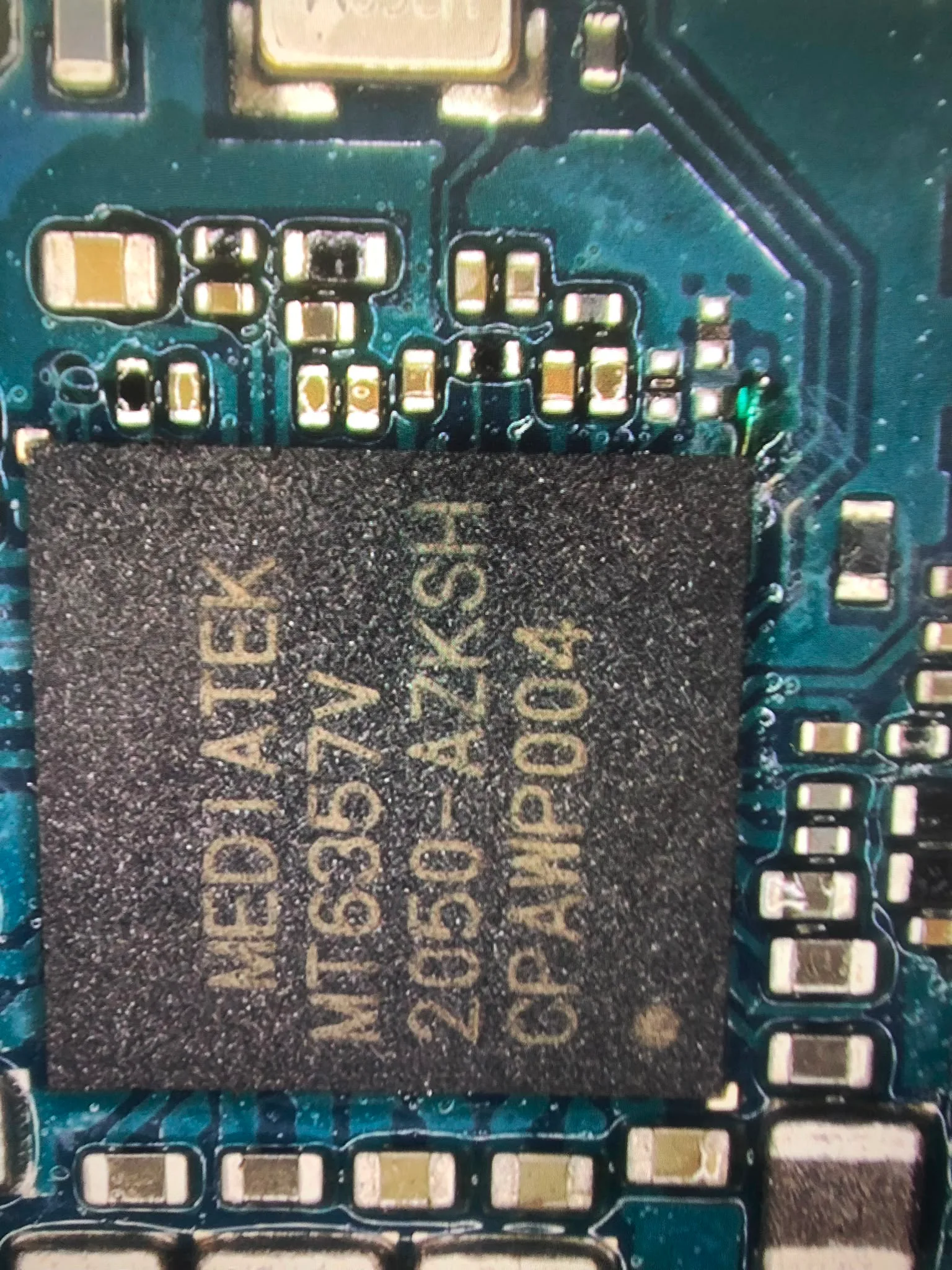 Samsung A02 şebeke çipi yerine takıldıktan sonra