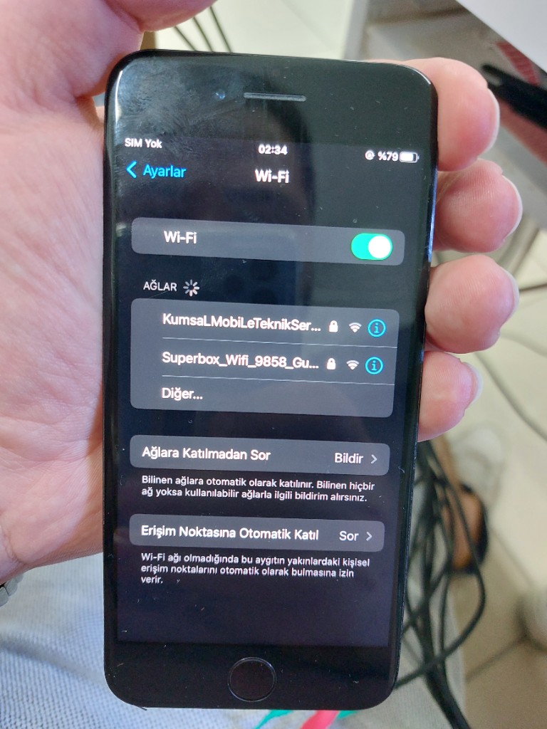 Kumsal Mobile atölyesinde Wi-Fi testi