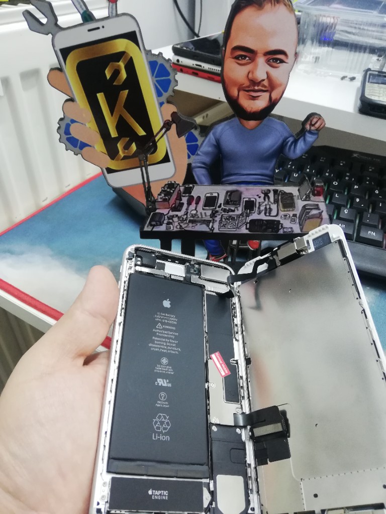 Açık iPhone ve Kumsal Mobile mühür etiketi